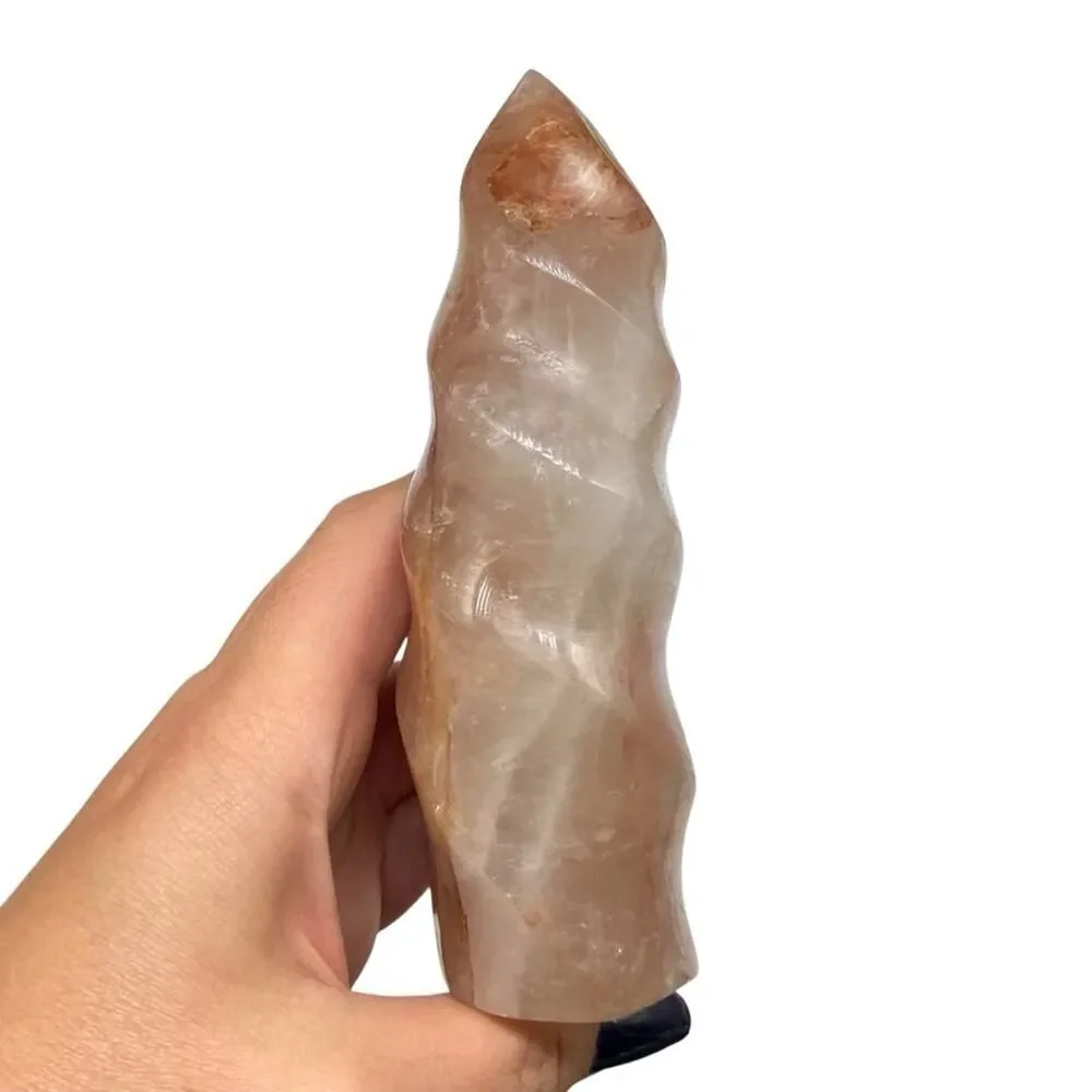 Fire Quartz Flame Crystal Natural Stone